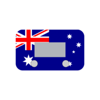 EVC Faceplates [Colour: Aussie Flag]