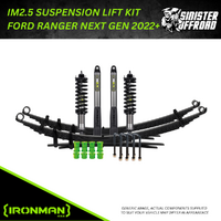 IM2.5 Suspension Lift Kit to suit Next Gen Ford Ranger