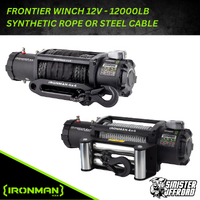 Ironman 4x4 12000lb Frontier Winch 12V