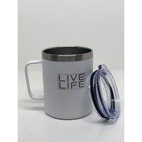 LIVE LIFE 12oz MUG [Colour: White]