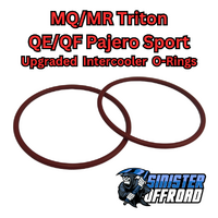 Upgraded Intercooler O-Ring Kit suits Mitsubishi Triton MQ MR (Pair)