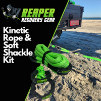 Reaper Recovery Gear Kinetic Recovery Rope & Soft Shackle Kit