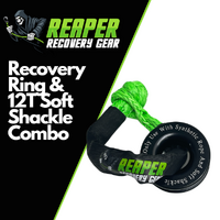 Reaper Recovery Gear Aluminium Recovery Ring & Soft Shackle Combo