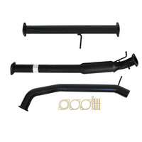 3" DPF Back Sinister Exhaust Suit 3.2L PX Ford Ranger Aluminised Steel (Hotdog)