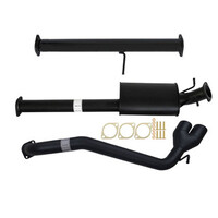 3" Side Exit DPF Back Sinister Exhaust Suit 3.2L PX Ford Ranger Aluminised Steel