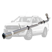 3" Side Exit DPF Back Sinister Exhaust Suit 3.2L PX Ford Ranger Stainless Steel (Pipe Only)