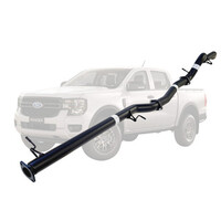 3" DPF Back Sinister Exhaust Suit 2L 4cyl Bi-Turbo Next Gen Ford Ranger Aluminised Steel