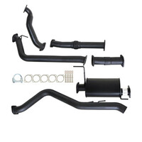 3" Turbo Back Sinister Exhaust Suit 1/2007 - 12/2008 Turbo Diesel RA Rodeo Aluminised (Muffler Only)