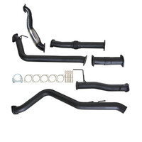 3" Turbo Back Sinister Exhaust Suit 1/2007 - 12/2008 Turbo Diesel RA Rodeo Aluminised (Cat Only)