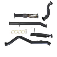 3" Turbo Back Sinister Exhaust Suit 2.8L Turbo Diesel RG Colorado Aluminised (Hotdog and Cat)