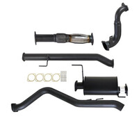 3" Turbo Back Sinister Exhaust Suit 2.8L Turbo Diesel RG Colorado Aluminised (Muffler and Cat)