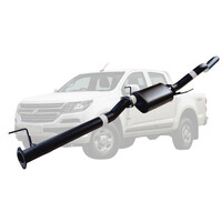 3" DPF Back Sinister Exhaust Suit 2.8L Turbo Diesel RG Colorado Aluminised (Muffler Only)