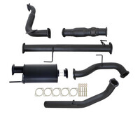 3" Turbo Back Sinister Exhaust Suit '13 - 10/'16 Turbo Diesel MU-X Aluminised (Muffler and Cat)