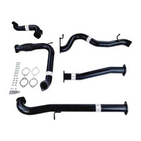 3" Turbo Back Sinister Exhaust To Suit '07-'10 2.8L Jeep Wrangler Aluminised Steel (Pipe Only)