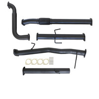 3" Turbo Back Sinister Exhaust To Suit 2.5L MN Mitsubishi Triton Aluminised Steel (Pipe Only)