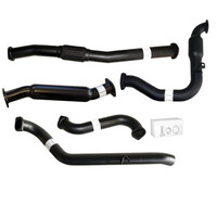 3" Turbo Back Sinister Exhaust 3.0L (Ute) GU Patrol Aluminised Steel (Hotdog Cat)