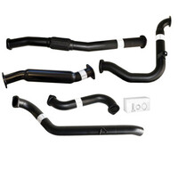 3" Turbo Back Sinister Exhaust 3.0L (Ute) GU Patrol Aluminised Steel (Hotdog Only)