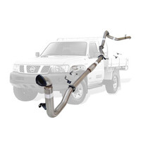 3" Turbo Back Sinister Exhaust 3.0L (Ute) GU Patrol Stainless Steel