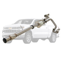 3" Stainless Twin Cat-back Sinister Exhaust Suit V8 Silverado 1500 LTZ Crew-Cab