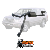 3" Cat Back Sinister Exhaust to suit Toyota Landcruiser 100 Series UZJ100 4.7L V8 2UZ-FE