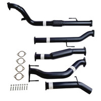 3" Turbo Back Aluminised Sinister Exhaust To Suit N70 Toyota Hilux
