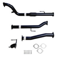 3" Turbo Back Aluminised Sinister Exhaust To Suit N70 Toyota Hilux Diff Dump (Pipe Only)