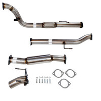 3" Turbo Back Stainless Sinister Exhaust To Suit N70 Toyota Hilux Diff Dump (Hotdog Only)