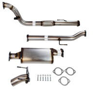 3" Turbo Back Stainless Sinister Exhaust To Suit N70 Toyota Hilux Diff Dump (Muffler Only)