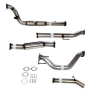 3" Turbo Back Stainless Sinister Exhaust To Suit N70 Toyota Hilux (Hotdog and Cat)