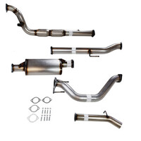 3" Turbo Back Stainless Sinister Exhaust To Suit N70 Toyota Hilux (Muffler and Cat)