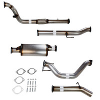 3" Turbo Back Stainless Sinister Exhaust To Suit N70 Toyota Hilux (Muffler Only)