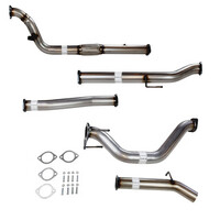 3" Turbo Back Stainless Sinister Exhaust To Suit N70 Toyota Hilux (Pipe Only)