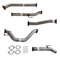 3" DPF Back Sinister Exhaust To Suit 2.8L N80 Toyota Hilux Stainless Steel (Pipe Only)