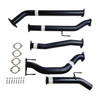 3inch Aluminised DPF Back Sinister Exhaust To Suit Toyota Hilux N80 2.4L (Pipe Only)