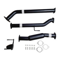 3inch Aluminised DPF Back Exhaust To Suit Toyota Hilux N80 2.4L Diff Dump (Hotdog Only)
