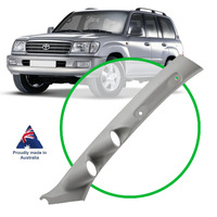 Single Piece Pillar Pod suits Landcruiser 100 Series - Grey