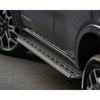 Steel Side Steps to suit Holden Colorado RG Dual Cab