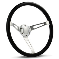 15Inch Deep Dish Retro Slotted Classic Steering Wheel